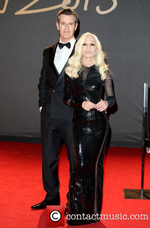 Donatella Versace and Rupert Everett - The 2013 British Fashion Awards held at the Coliseum - Arriva
