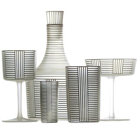 Josef Hoffmann, glas ware, 1912. Source: itsallrightwithme and oscillation indigo