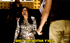 harveyxspecter: Hakeem, listen to your mother.          A very wise woman.