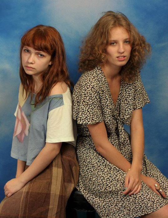 rosetint-myworld:  Petra Collins and Tavi Gevinson for Rookie, October 2011 (x,x)