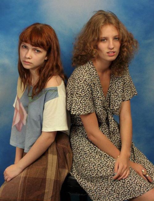 donutguts:  themadmod:  azealiafederalcreditunion:  Petra Collins and Tavi Gevinson for Rookie, October 2011 (x,x)  this is seriously how i feel about going back to school 2morrow  always reblog 