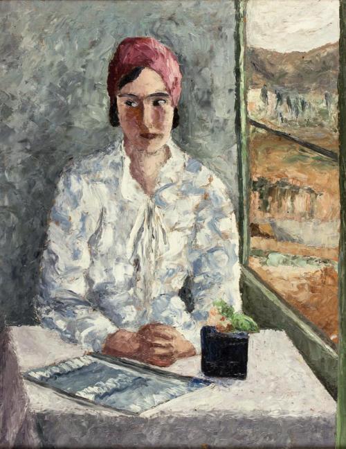 lilithsplace:Portrait of Maddalena, 1932 - Cesarina Gualino (1890–1992)