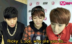 kiss-a-key:  | how ricky translated ‘adorable’ (feat changjo’s cute pronunciation