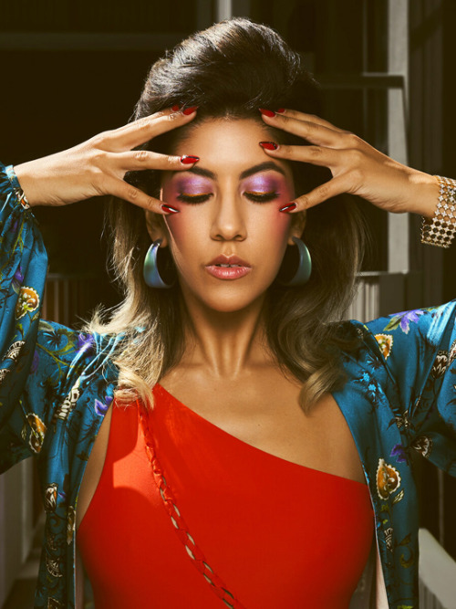 flawlessbeautyqueens:Stephanie Beatriz photographed by MK McGehee for A BOOK OF (2020)