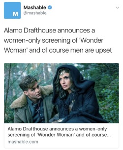 i-n-s-a-n-i-t-y-reality: perpetuallyfive:  theplltheorist: Be the hero you wish to see in the world. All proceeds for the women only screenings in New York at least are going to Planned Parenthood also.   THEYRE INCLUDING TRANS AND OTHER NONBINARY WOMEN