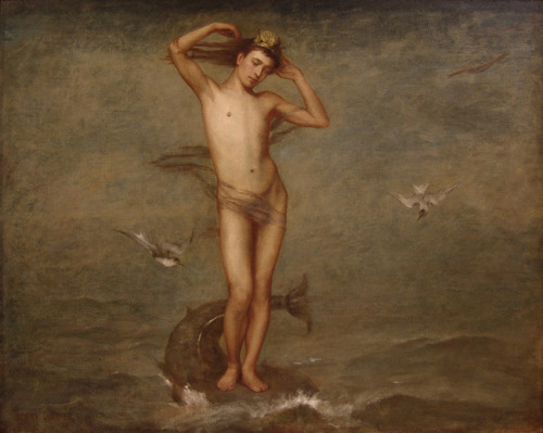 ganymedesrocks: Henry Oliver Walker (1843-1929) “Protheus’‘  … Rising to the Dawn of a New Week 