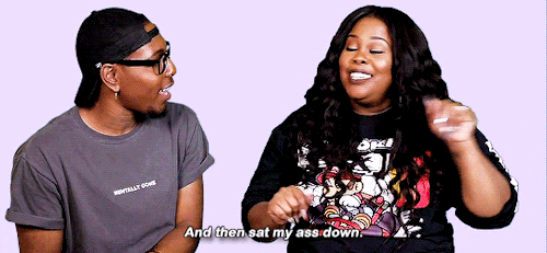 nabyss: bana05:  nerd4music:  “It’d take three weeks to do a single episode [of Glee]? So you’d on a Monday be doing a scene for episode eight, and then the next day, episode ten? How’d you keep that straight?”  AMBER RILEY plays SONG ASSOCIATION