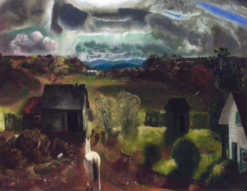 loumargi:George Bellows (1882–1925), The White Horse (1922),
