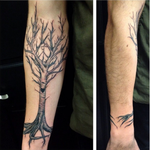 A freehand tree I did about a month ago.