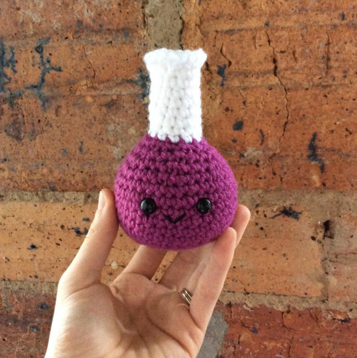 Textile Art + Science = Crocheted Chemistry
