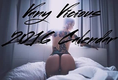 allgrownsup:  Vany Vicious inked and sexy