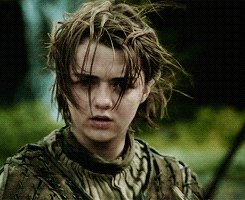 mhysakhaleesi:  Favorite Game of Thrones characters [01/05]:  Arya Stark Quick as a snake.