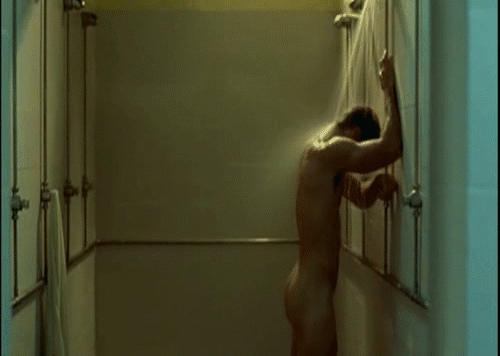 myprivatelockerroomblog:  famousmaleexposed:     Miguel Ángel Silvestre naked  in “La Distancia” Follow me for more Naked Male Celebs! http://famousmaleexposed.tumblr.com/   Another hot showers scene in movies. Great butt ad dick!