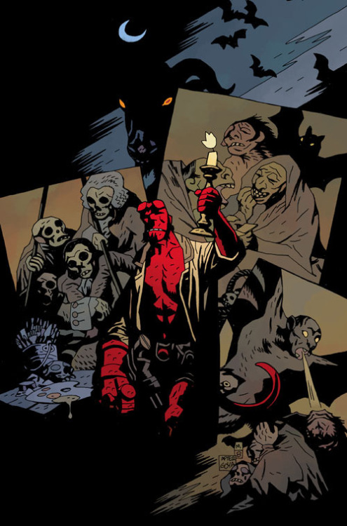 thebestthereiswaswillbe:  here’s some more Mike Mignola Hellboy in celebration of Hellboy’s 20th birthday. 