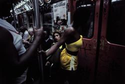 hollybailey:  NYC Subway, 1980 by Bruce Davidson 