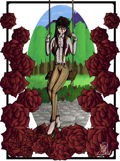Summer Rose Garden Maiden.