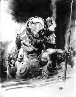 xombiedirge:  Predator by Lee Weeks