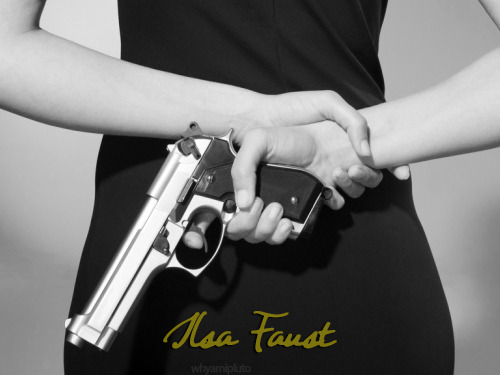 shoesxplease:Ilsa Faust + aesthetic