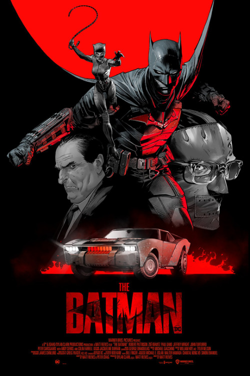 justiceleague:“The Batman” official posters by Dan Mora
