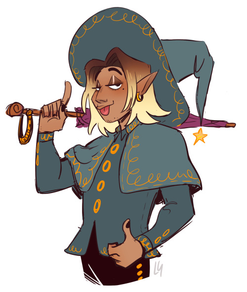 mcnuggyy:Outfit heavily influenced by this lovely JuanGa look :3“Just Saw a Bad Taako/Lup Desi