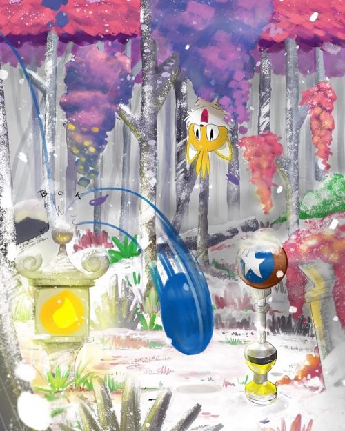 Haze ❄️✨⭐️  #sonicthehedgehog #sonicandtails #sega #sonicmania #pressgarden #forest #nature #winter 