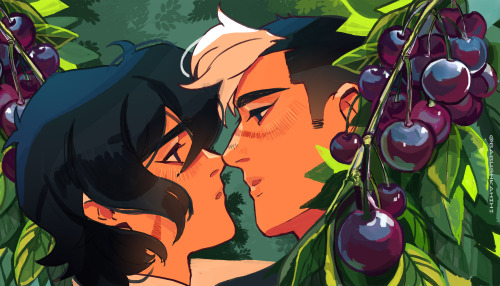 babushkahihi:Gathering cherries sheith