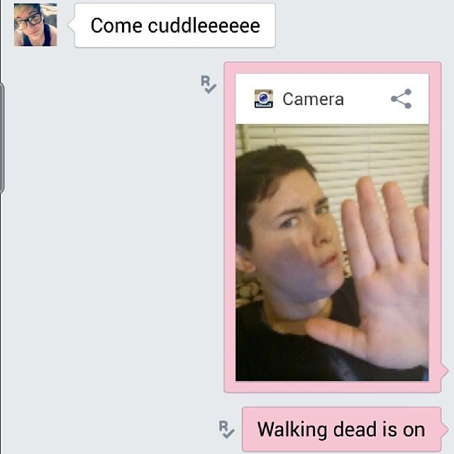 lesbian-shit-show:  Baaaahahahahahahah I crack my self up. Love you doeeee @justanotherfreakinglesbian