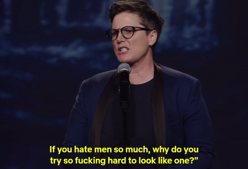 brown-lesbian:Hannah Gadsby: Nanette (2018) 