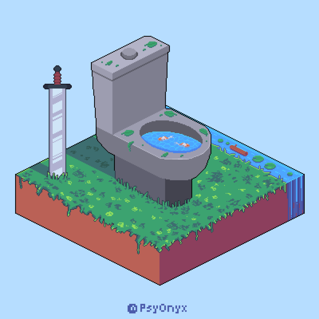 PsyOnyx4 — Toilet Adventure Even adventurers need to take