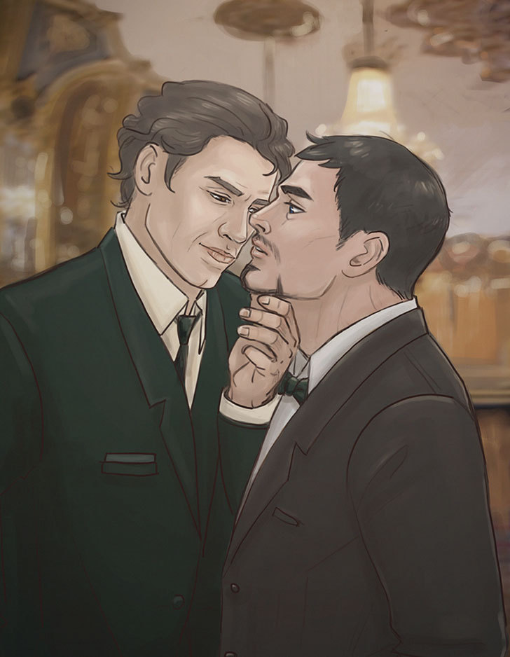 lokefanart:  don’t worry, steve, you’re still his captain handsome ◉‿◉