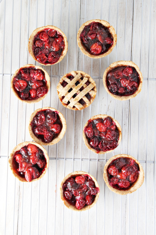hoardingrecipes:Cranberry Mini Pies