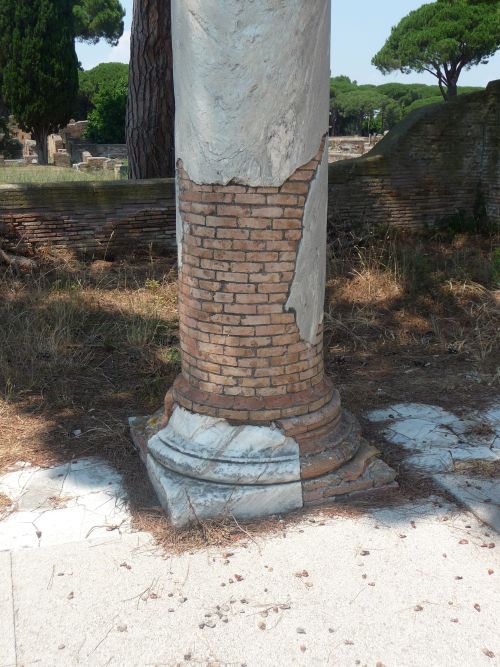 Architectural details -  set 2These photos are from two public baths of Ostia Antica. Mainly differe