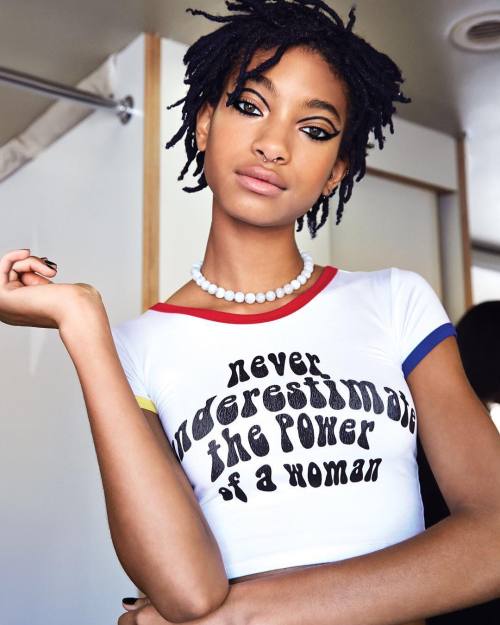 celebritiesofcolor:Willow Smith for Teen Vogue