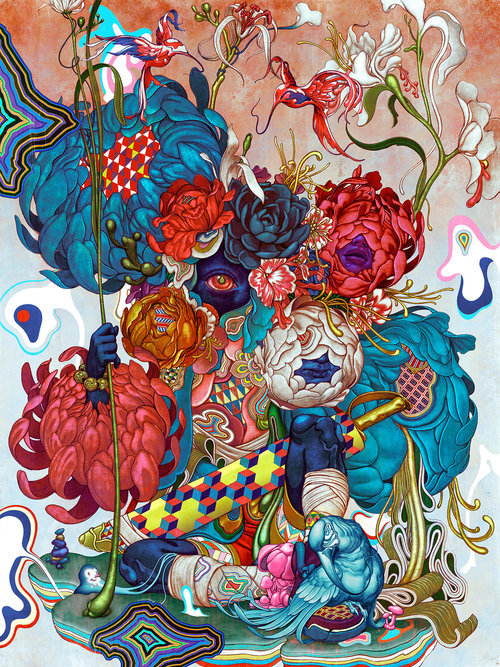 darksilenceinsuburbia:James JeanMelon, 2016 // Udon, 2016 // Good Lord, 2016 // Adrift II // Ama, 20