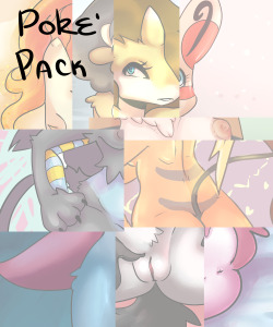 rainbowsprinklesart:  THE POKE PACK IS COMPLETE.It