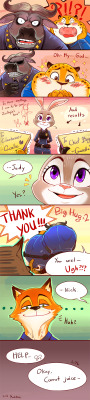 mushstone:  After Zootopia (***little bit spoiler alert) - 2 I think after Zootopis, Gazelle met Judy personally to express her gratitude. And maybe Judy can get some present for her colleague. :D 