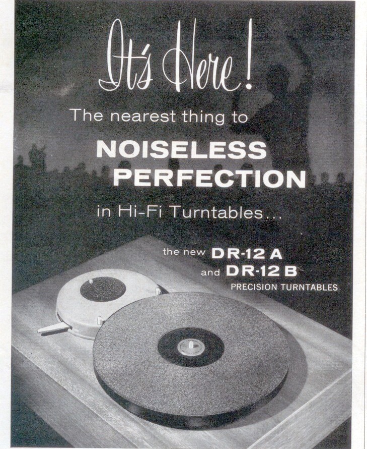 mudwerks:  (via retro vintage modern hi-fi: DR-12 Outside Rim Idler Drive Turntable)