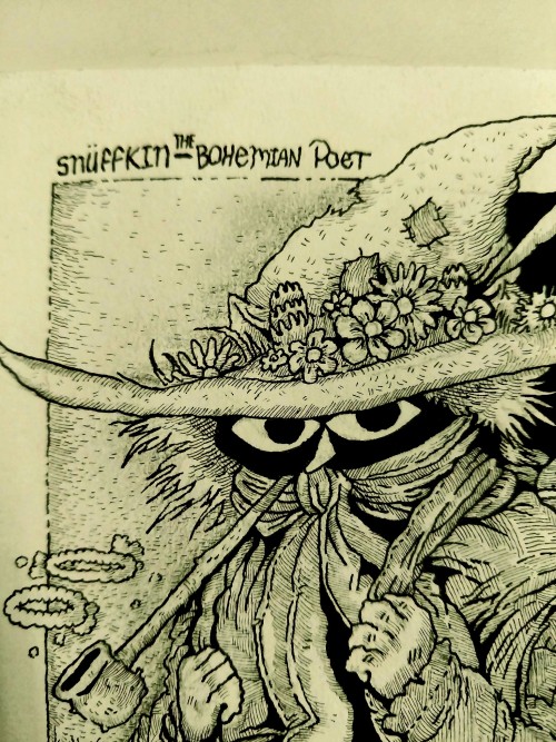 An Alternate Version Of Snufkin, I Changed His Name In The Draw, Just To Sound More Like Some Kind Of