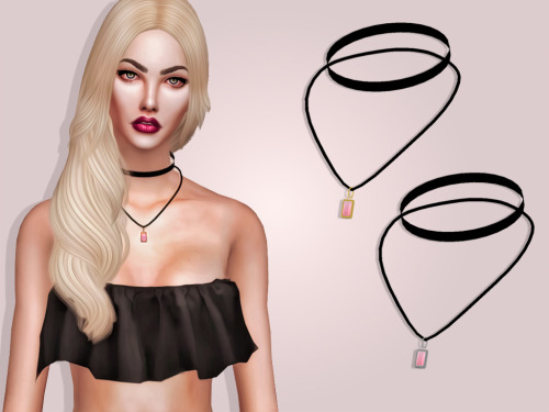 MariaMaria Necklace with crystal IINew mesh by me6 Colors All LODsRead my TOUDownload: SimfileshareH