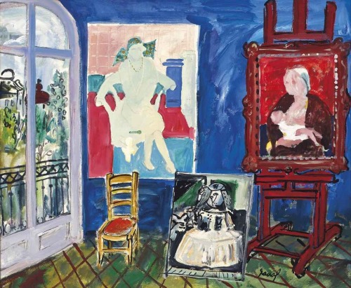 dappledwithshadow:  Carlos Nadal (1917 - 1998)see how many other artists/paintings you can pick out