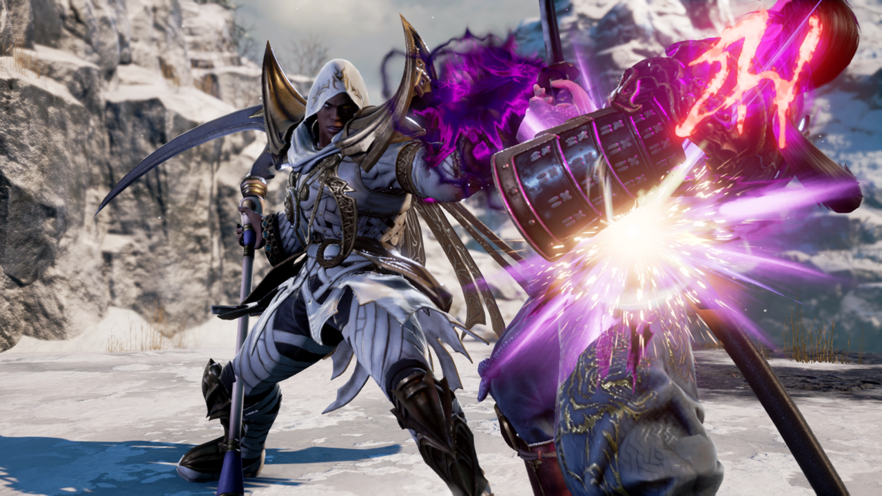 bandainamcous:The Dark Side of Karma returns! Armed with his Death Scythe, Zasalemel