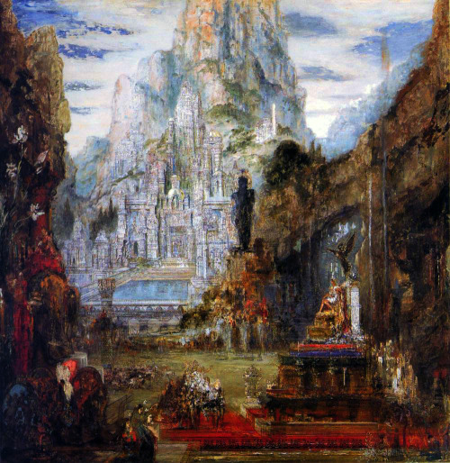 Gustave Moreau, Le Triomphe d'Alexandre le Grand.