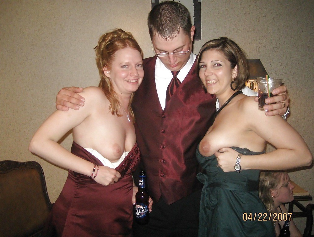 cmnfenfoon:    “On the count of three…one…two…three TITTIES!”   