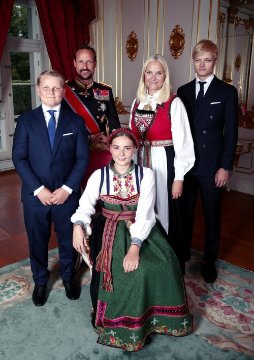 Confirmation of Princess Ingrid Alexandra of Norway, second in line to the throne after her father, 