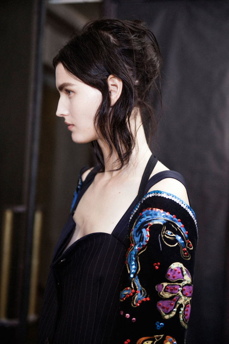 girlannachronism:  Maison Martin Margiela spring 2014 rtw backstage by Lee Wei Swee