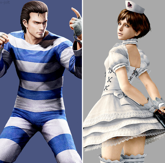 freeandshonenspirit:  v-jolt:  Resident Evil Zero Remastered Costumes.   