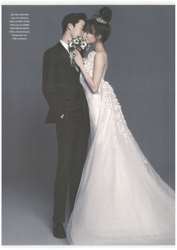koreanmodel:  Lee Seong Kyeong and Jang Ki Yong by Ahn Joo Young for ELLE Bride Korea