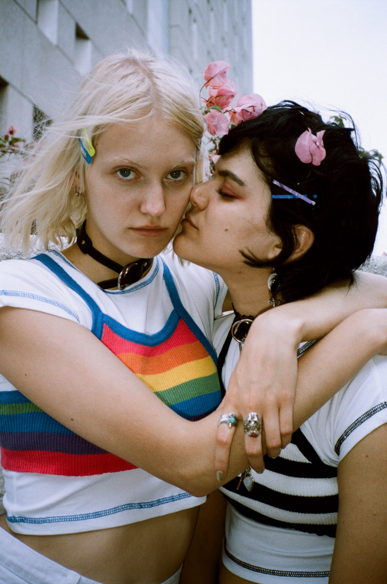 unif:  clarrisa tops on da beautiful bb’s sasha and soko 