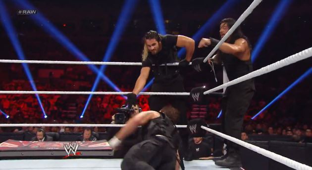 rileydibiaseambrose:  Mark Henry &amp; The Usos vs. The Shield: Raw, July 29,