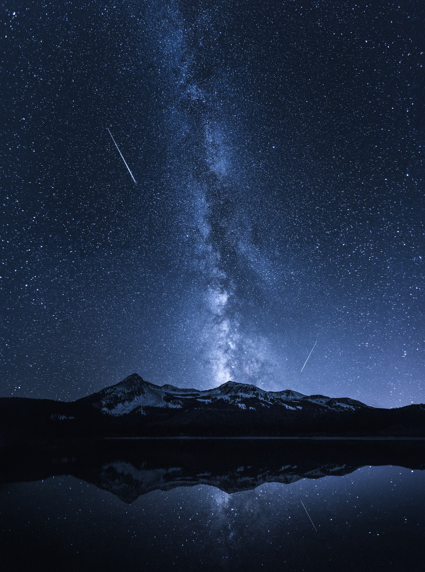 ladylandscape:  (via 500px / Galaxies Reflection by Toby Harriman)